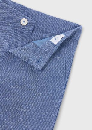Bermuda lino suiting Indaco 2-9 anni | Mayoral