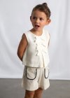 Pantalone corto tasche Lino 2-9 anni | Mayoral