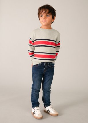 Jersey righe Pomodoro 2-9 anni | Mayoral