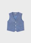 Gilet lino suiting Indaco 2-9 anni | Mayoral