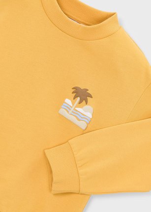 Pullover senza cappuccio peach 2-9 anni | Mayoral