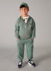 Felpa zip Verde 2-9 anni | Mayoral