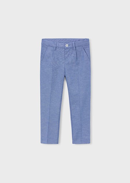 Pantalone lino elegante Indaco 2-9 anni | Mayoral