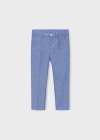 Pantalone lino elegante Indaco 2-9 anni | Mayoral