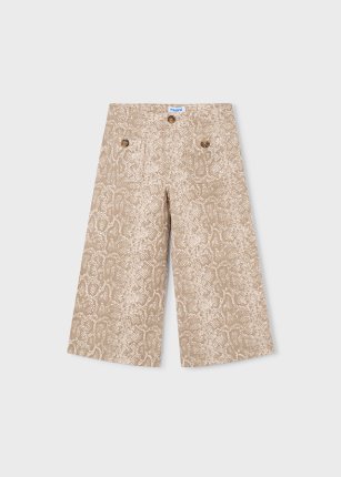 Pantalone lungo twill marine Beige 2-9 anni | Mayoral