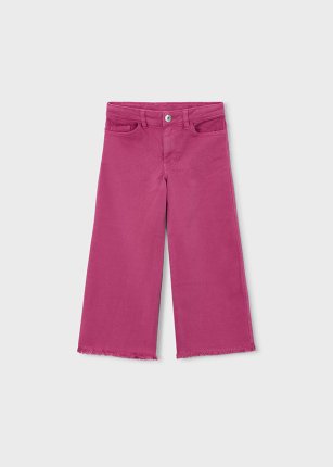 Pantalone twill wide leg Petalo 2-9 anni | Mayoral