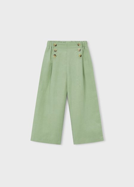 pantalone lungo fluido Muschio 2-9 anni | Mayoral