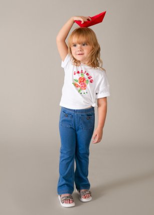 Legginds flare tasche lavaggio mezzo 2-9 anni | Mayoral