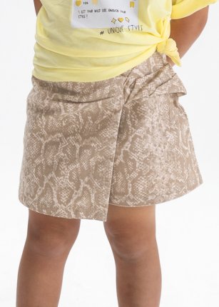 Gonna tela Beige 2-9 anni | Mayoral
