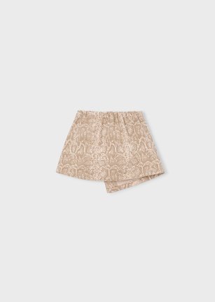 Gonna tela Beige 2-9 anni | Mayoral
