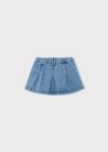 Gonna denim fluido lavaggio mezzo 2-9 anni | Mayoral