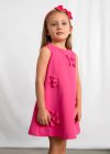 Vestrto crepe fiori Clavel 2-9 anni | Mayoral