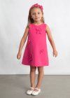 Vestrto crepe fiori Clavel 2-9 anni | Mayoral