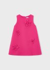 Vestrto crepe fiori Clavel 2-9 anni | Mayoral