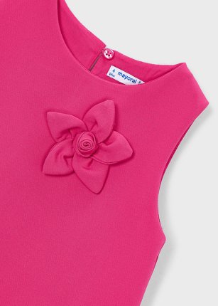 Vestrto crepe fiori Clavel 2-9 anni | Mayoral