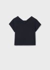 Maglietta m/c pallettes Nero 8-18 anni | Mayoral