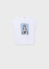 shirt m/c grafica Bianco 8-18 anni 6010 | Mayoral