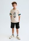 Maglietta m/c comb. Crema 8-18 anni | Mayoral