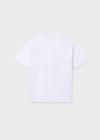 Maglietta m/c embossed Bianco 8-18 anni | Mayoral