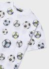 Maglietta m/c stampata Bianco 8-18 anni | Mayoral