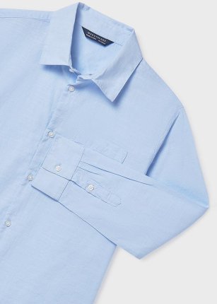 Camicia m/l Celeste 8-18 anni | Mayoral
