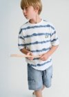 Bermuda jeans cargo lavaggio mezzo 8-18 anni | Mayoral