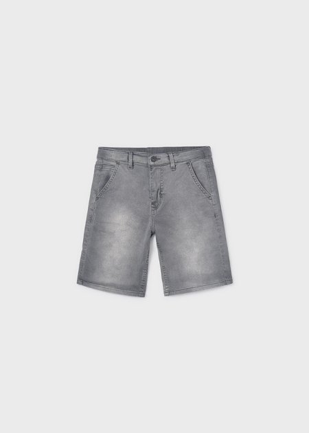 Super bermuda denim Grigio med 8-18 anni | Mayoral