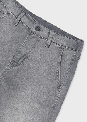 Super bermuda denim Grigio med 8-18 anni | Mayoral