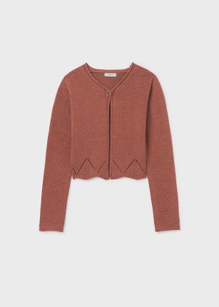 Cardigan tricot cinte Argilla 8-18 anni | Mayoral