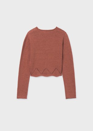 Cardigan tricot cinte Argilla 8-18 anni | Mayoral