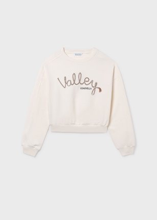 Pullover "railway" Bianc Osso 8-18 anni | Mayoral