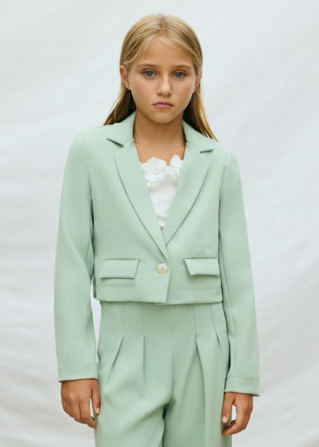 Giacca crepe salvia 8-18 anni | Mayoral