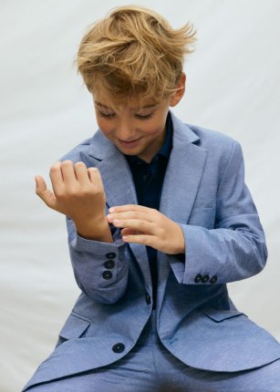 Giacca lino suiting Indaco 8-18 anni | Mayoral