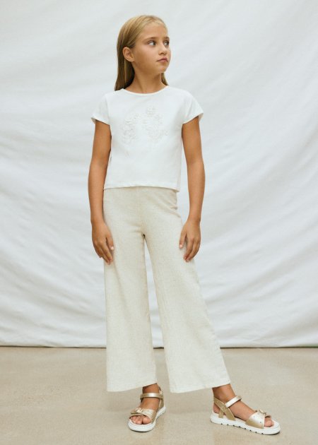 Pantalone lungo stile lino Lino 8-18 anni | Mayoral