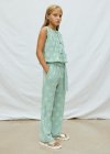 Pant. lungo stampato salvia 8-18 anni | Mayoral