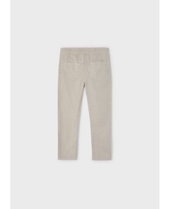 Pantalone lino delavè