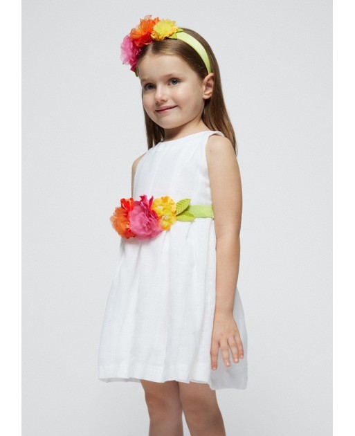 Vestito cinta fiori