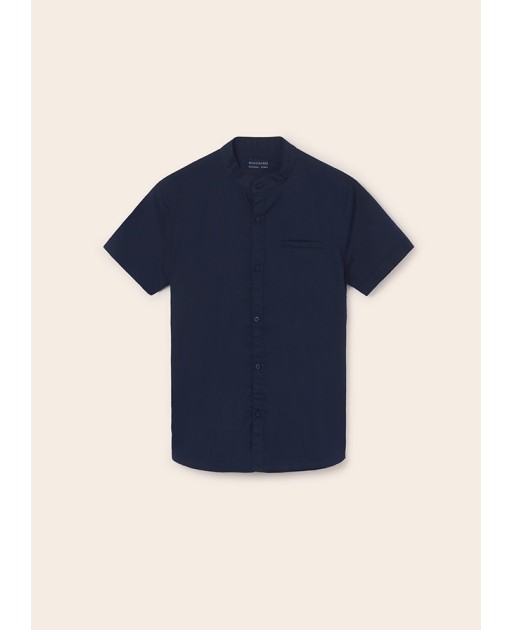 camicia m/c collo mao