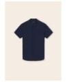 camicia m/c collo mao