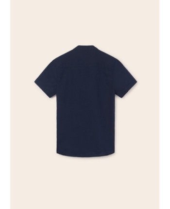 camicia m/c collo mao