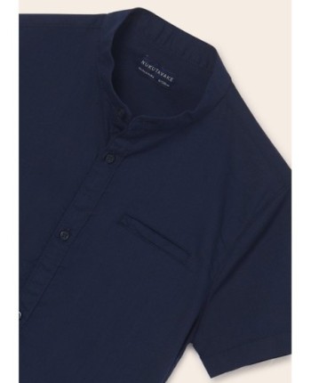 camicia m/c collo mao