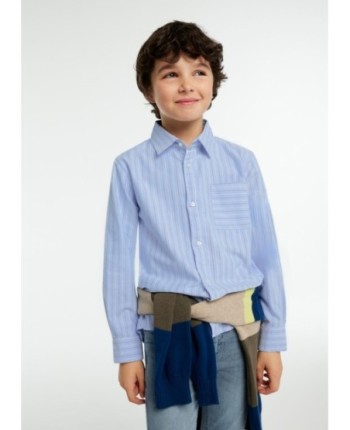 Camicia m/l righe