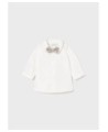 Camicia m/l con papillon