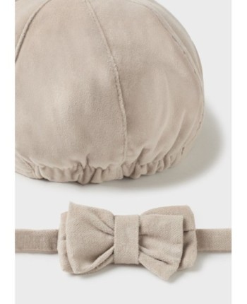 Set cappello, bretelle papill