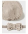 Set cappello, bretelle papill