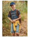 Bermuda jeans basico ragazzo