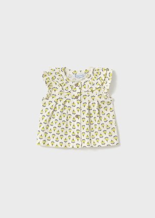 Blusa stampata neonata
