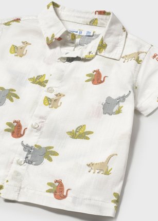 Camicia stampata neonato