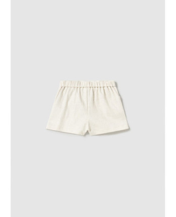 Pantaloncino strutturato neonata