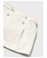 Pantaloncino strutturato neonata